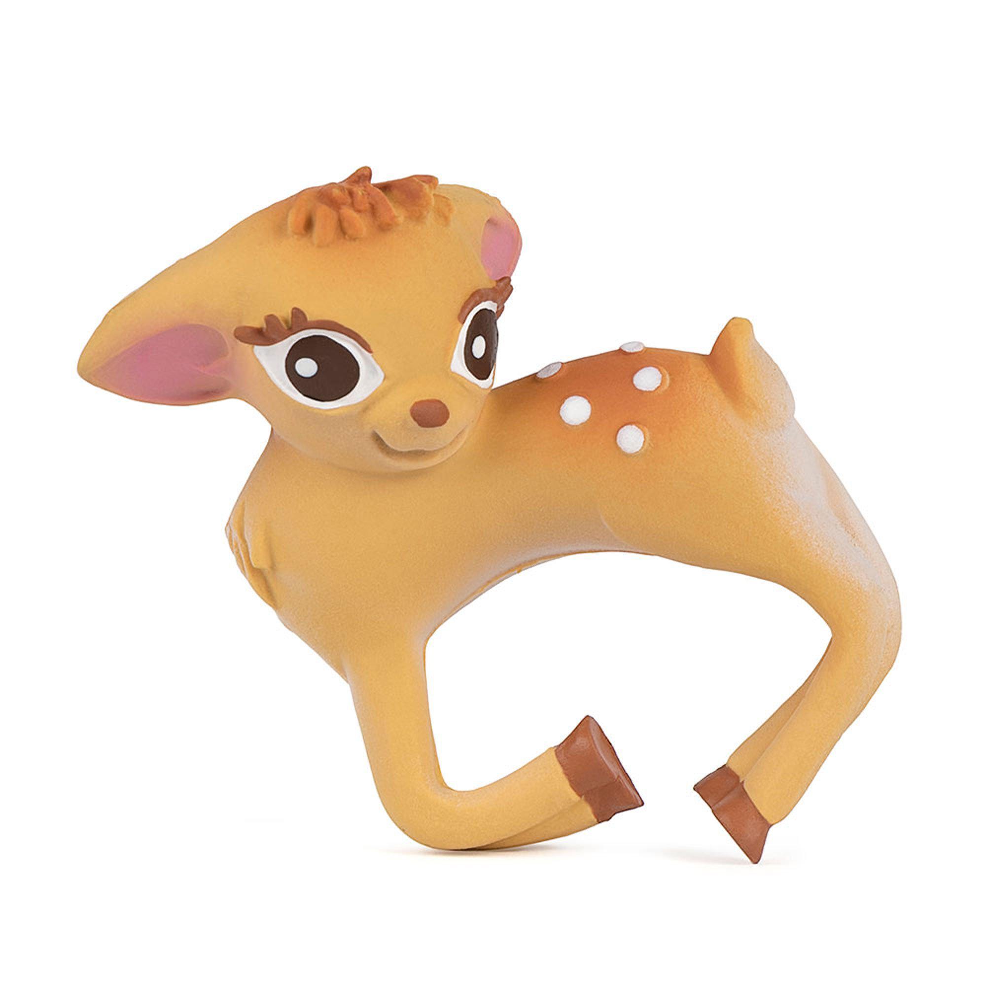 

Браслет-прорезыватель Oli and Carol Олененок Олив Натуральный каучук (L-DEERBRACELET-UNIT) (8437015928623)