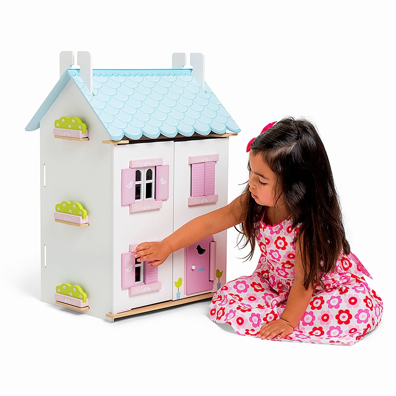 

Детский игрушечный кукольный домик Le Toy Van Ле Той Ван, Голубая птичка 2 (H138)