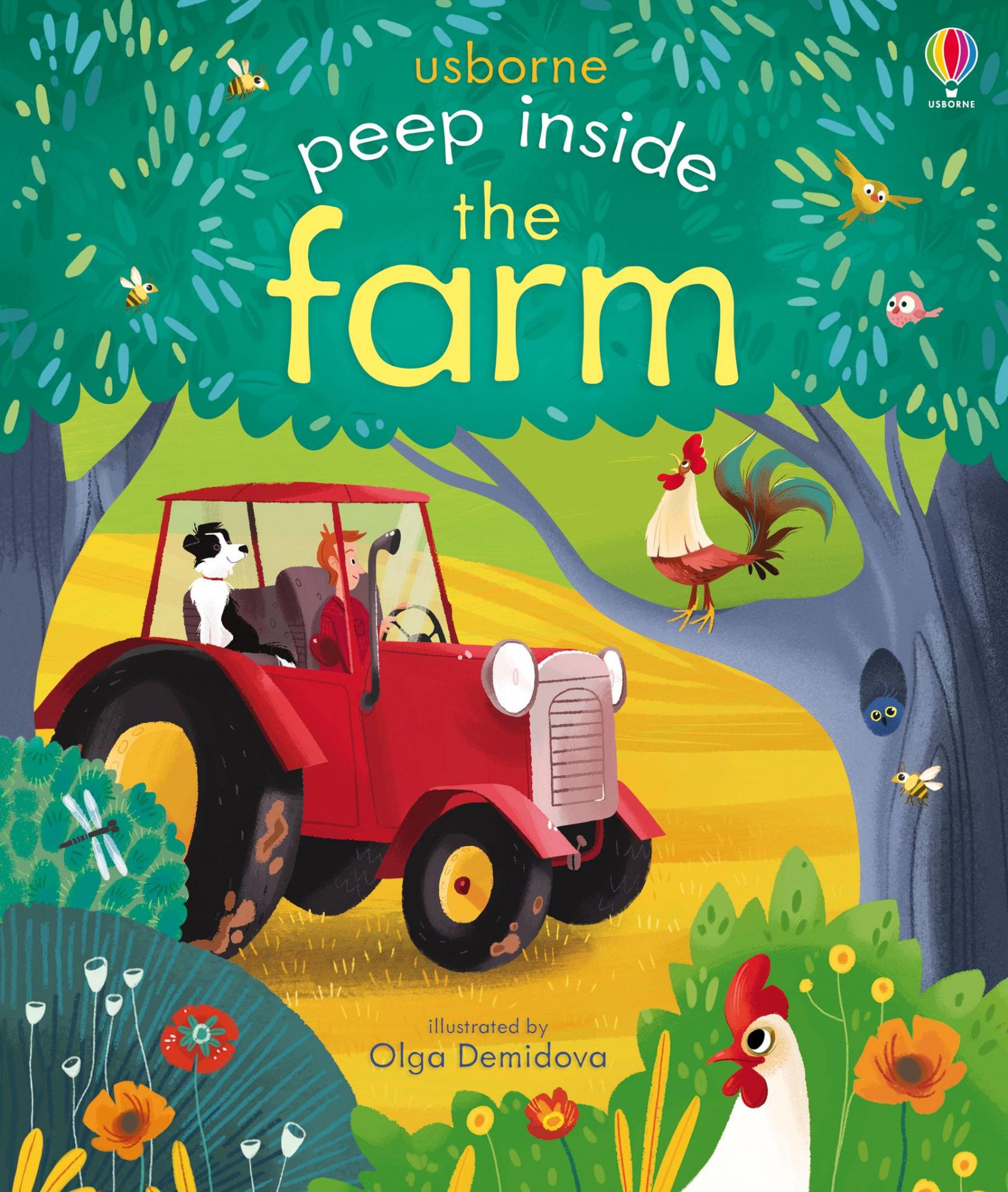 

Детская книга Usborne Усборн Ферма, серия Peep Inside, англ. язык (9781409582045)
