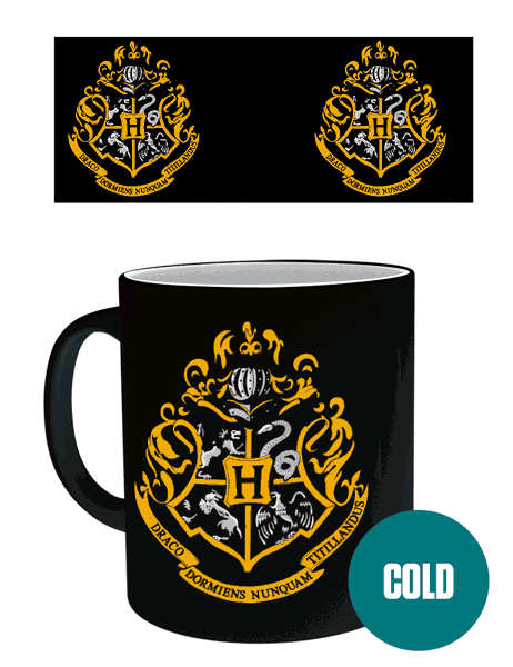 

Чашка-хамелеон GB eye Harry Potter - Hogwarts Crest Heat Change Mugs 320 ml (MGH0078)