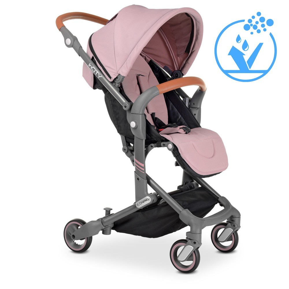 

Коляска детская EL Camino ME 1068 INCITY Pale Pink (ME 1068)