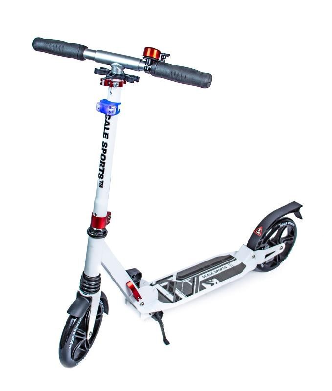 

Самокат двухколесный SCALE SPORTS SS-07 White LED-фонарик (1723434361)
