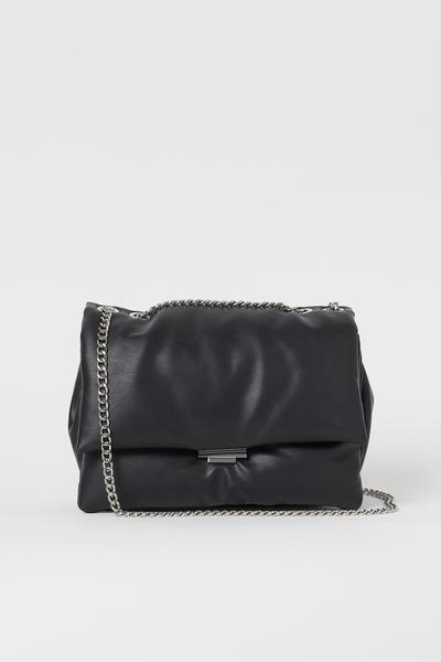 

Уплотненная сумка на плечо H&M ONE SIZE Черный