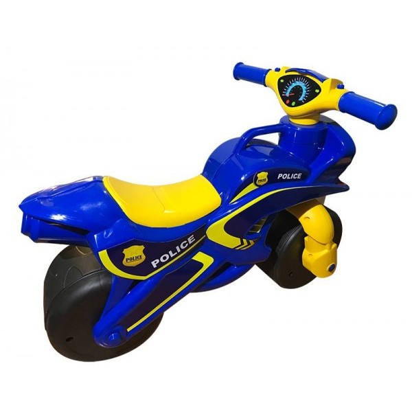 

Беговел байк ПОЛИЦИЯ DOLONI TOYS 0138/570 с широкими колесами (GLS-88240354)