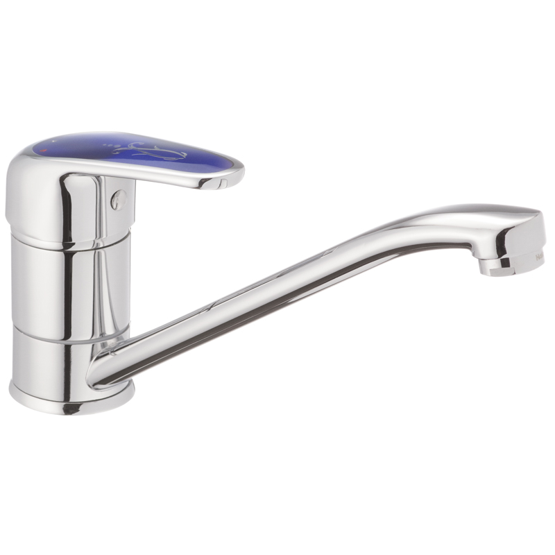 

Смеситель для раковины HAIBA MAGIC 555-03 с синей ручкой (ZMSH-5555863)