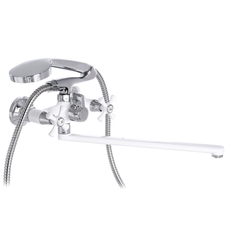 

Смеситель для ванны MIXXUS OMEGA 140 WHITE (ZMSH-5555798)