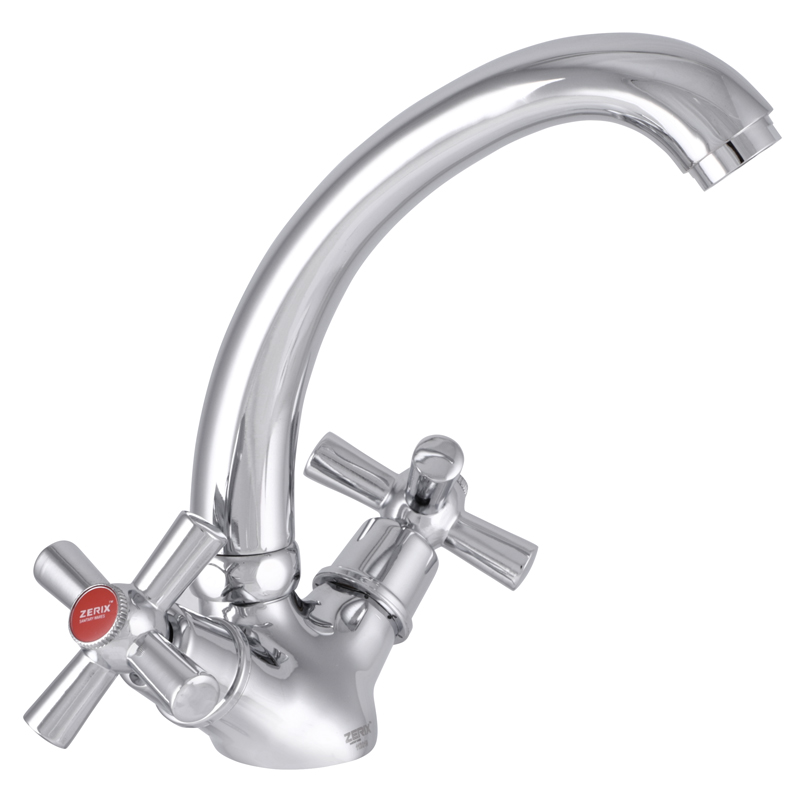 

Смеситель для умывальника ZERIX TMC 722 (ZMSH-5555569)