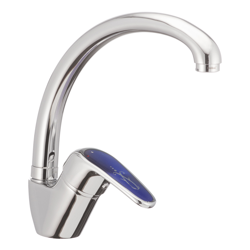 

Смеситель для раковины Haiba MAGIC 011 с синей ручкой (ZMSH-5556920)