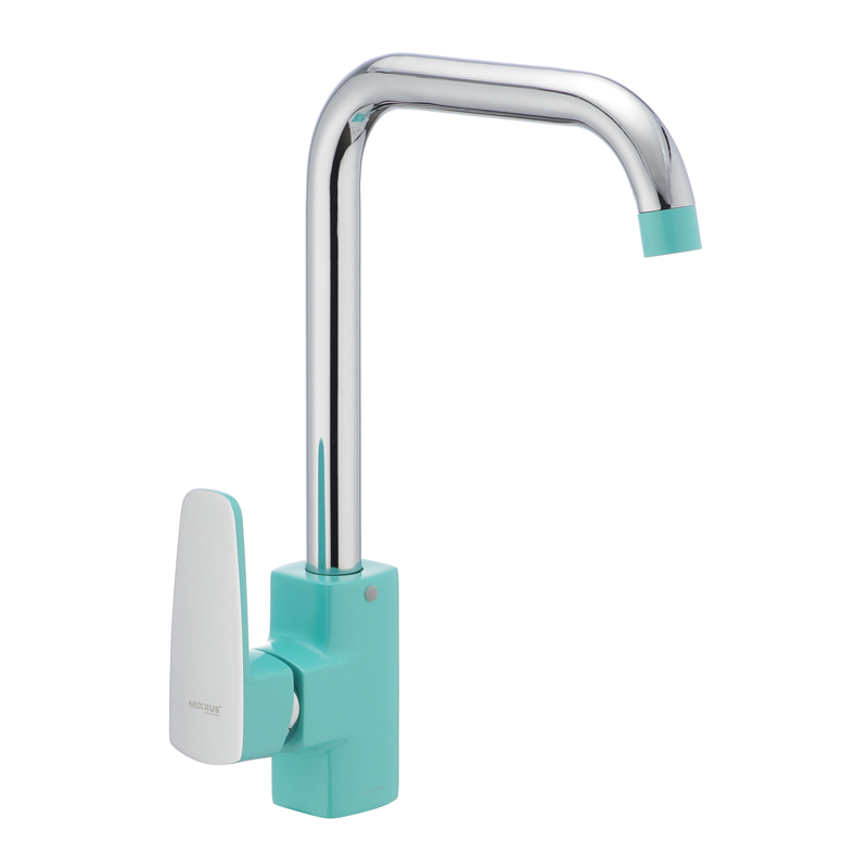 

Смеситель для раковины бирюзовый MIXXUS Missouri 014-G (ZMSH-5556002)