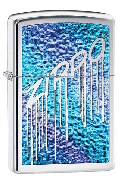 

Зажигалка Zippo Fuzion Liquid Logo