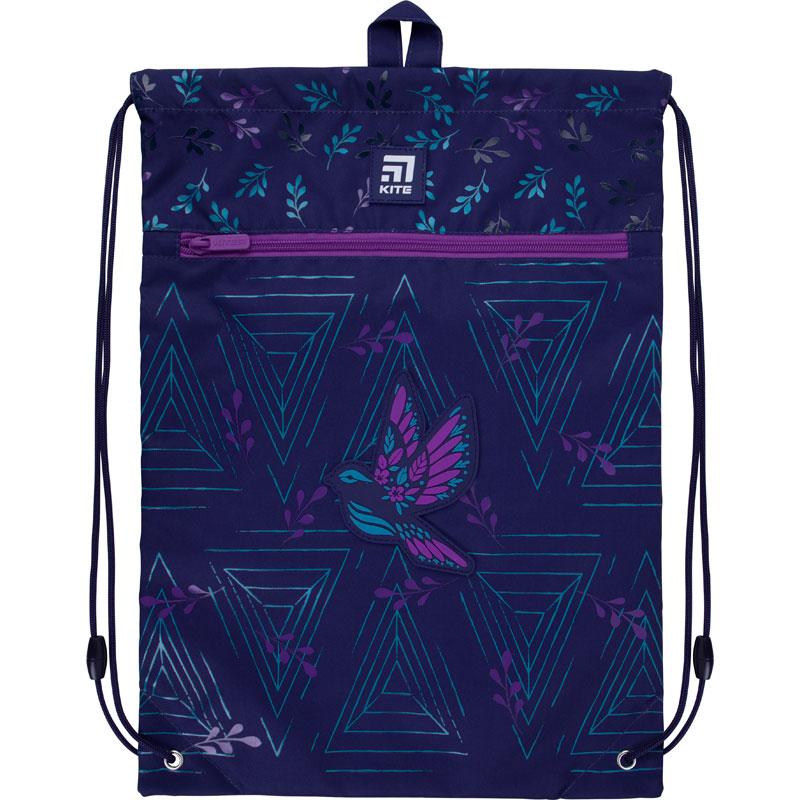 

Сумка для обуви Kite Education Beautiful bird 46x33см с карманом (K21-601M-5)