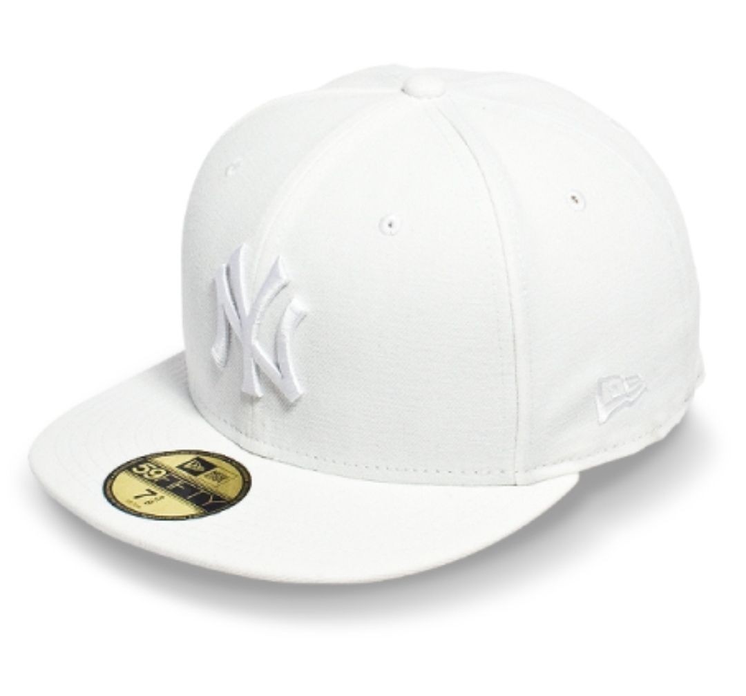 

Бейсболка New York Yankees White on White 59FIFTY,белый,55.8 см