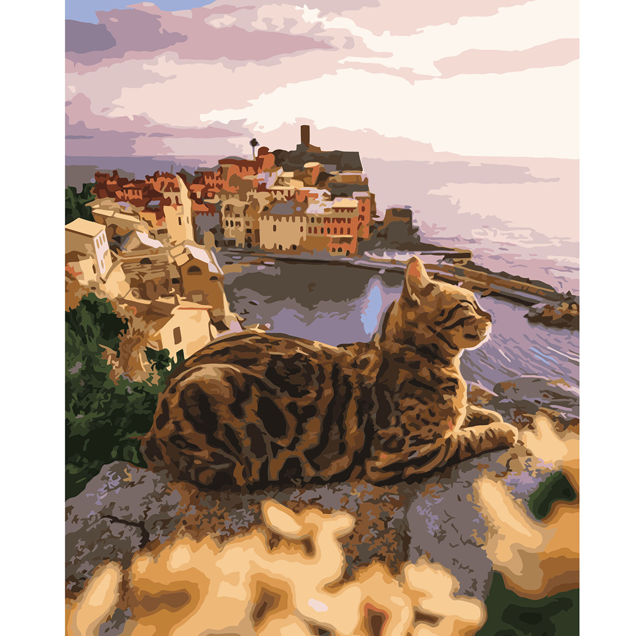 

Картина по номерам Кот, 40*50 см, ST в коробке