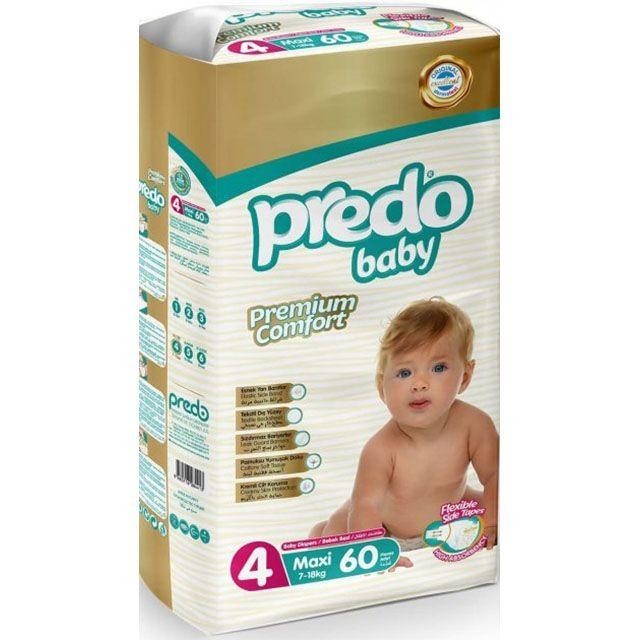 

Подгузники Predo Baby 4 maxi size (7-18 кг) 60шт