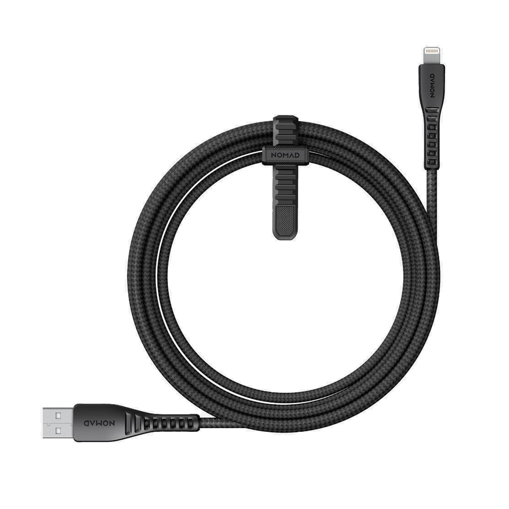 

Кабель Nomad USB-A to Lightning Expedition Cable Black 1.5 m