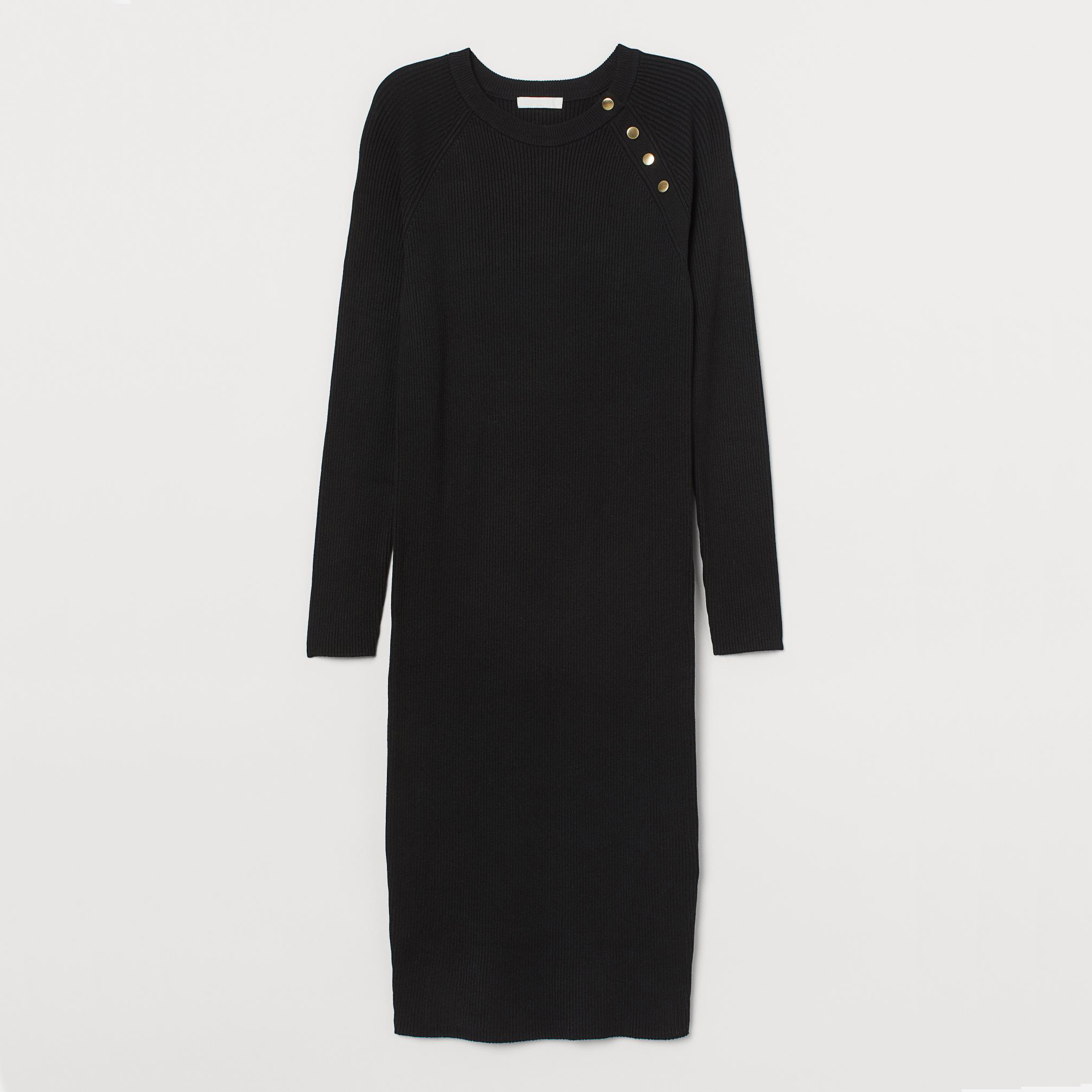 

Платье для беременных H&M 0653750003 M (170/96А) Черное