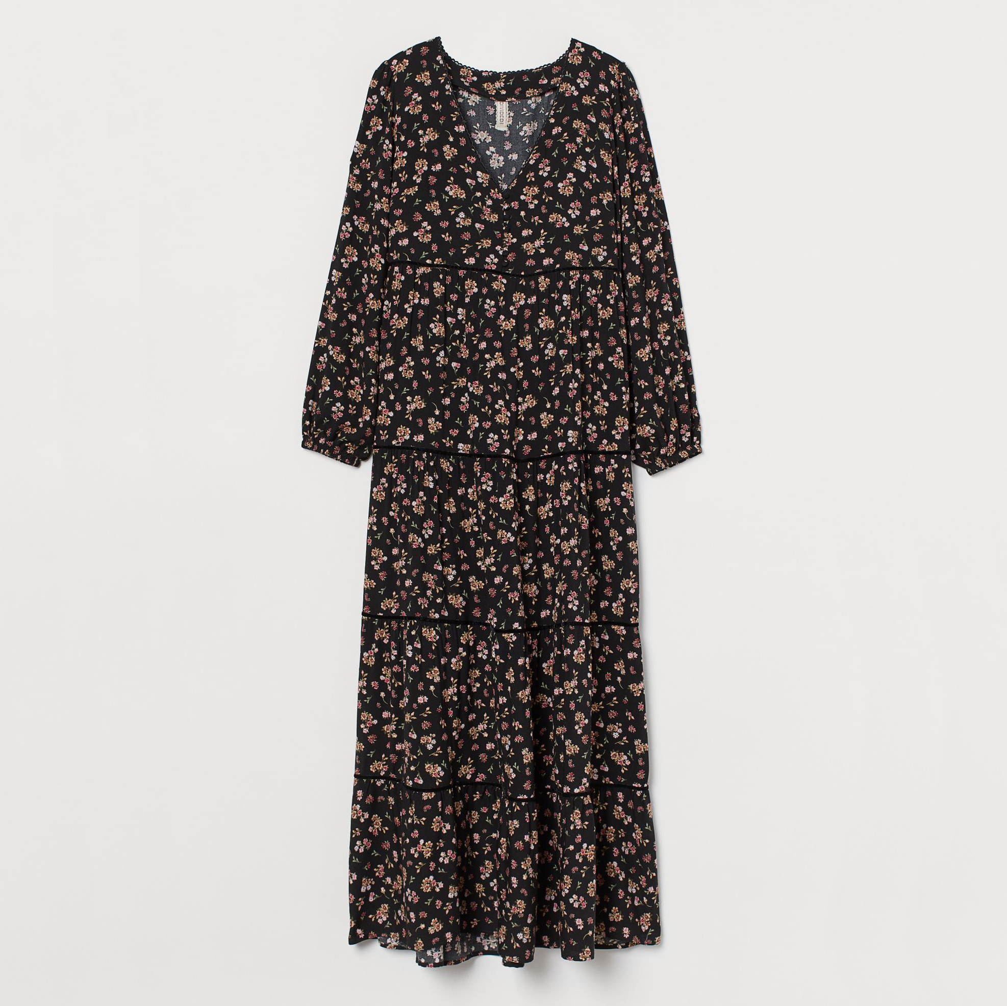 

Платье H&M 0909357001 38 (165/88А) Черное