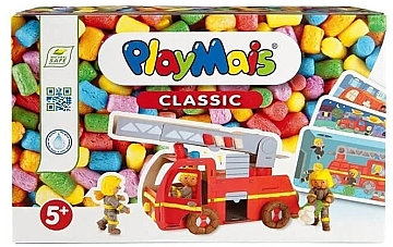 

Кукурузный конструктор-мозаика "Пожарная часть", 550 шт - PlayMais (20-937069)