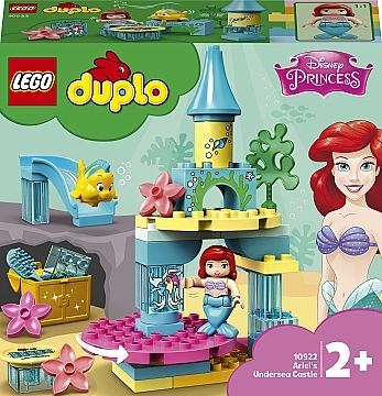 

Конструктор "Подводный замок Ариэль", 10922 - LEGO Disney Princess (20-892673)