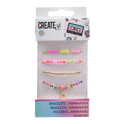 

Набор браслетов Create It! 4 штуки (84349/84349-1) (10-562944)