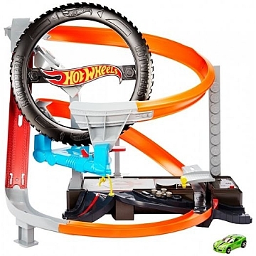 

Игровой набор "Гонки в шиномонтажной" - Hot Wheels Mattel (20-937925)