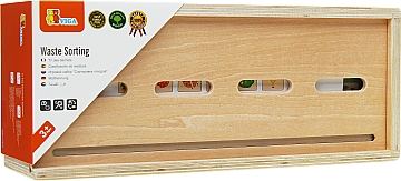 

Деревянный игровой набор "Сортировка мусора" - Viga Toys (20-965995)