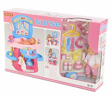 

Игровой набор "Няня", 16 аксессуаров (0124) - Полесье (20-823054)