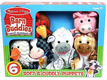 

Большой кукольный театр "Ферма", 6 кукол - Melissa&Doug (20-748892)