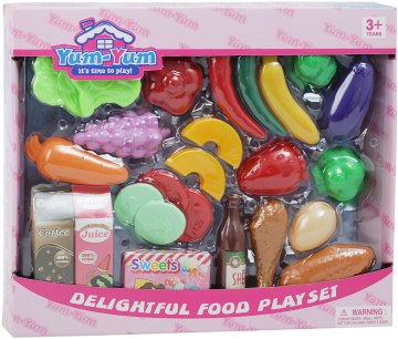 

Игровой набор продуктов питания с овощами и фруктами - Na-Na (20-211541)
