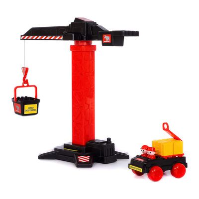 

Игровой набор Polesie Mammoet Супер кран и грузовик (65315) (10-560159)