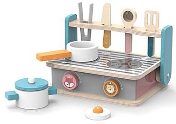 

Игровой набор PolarB "Набор кулинара. Складная плита с грилем" - Viga Toys (20-910877)