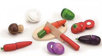 

Игровой набор продуктов "Овощи" - Viga Toys (20-562787)