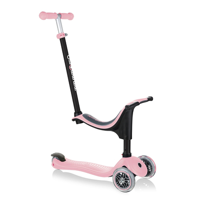 

Самокат Globber Go up sporty пастельный розовый с подсветкой (452-210-3) (10-561746)