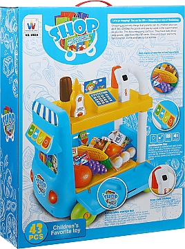 

Игровой набор "Магазин", W034-W084, Blue - Bambi (20-771462)