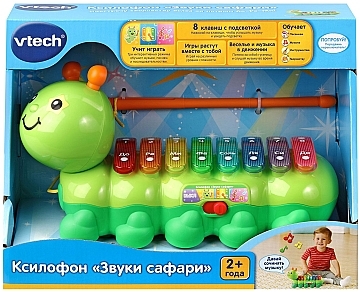 

Развивающая игрушка-ксилофон "Звуки сафари" - VTech (20-932543)