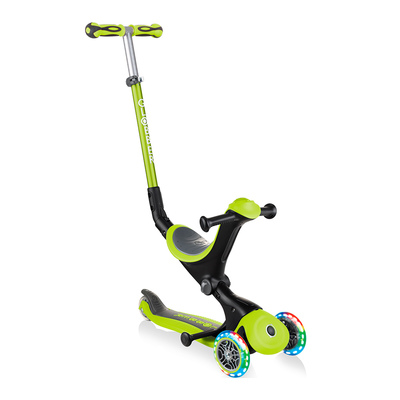 

Самокат Globber Go up deluxe lights 5 в 1 зеленый (646-106) (10-562417)