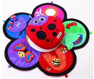

Игровой коврик – карусель Цветочек, 44x36x16 см - Lamaze (20-16147)