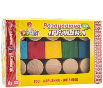 

Пирамидка-конструктор "Цилиндры" - Руди (20-179819)