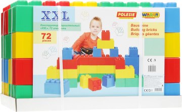 

Конструктор "XXL", 72 детали - Полесье (20-473039)