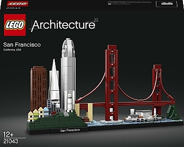 

Конструктор "Сан-Франциско", 21043 - LEGO Architecture (20-670050)