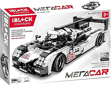

Конструктор "МегаCar", 621 деталь - Iblock (20-966999)