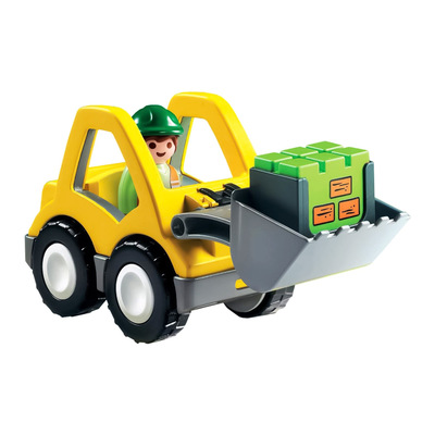 

Конструктор Playmobil 1.2.3 Бульдозер (6775) (10-564159)