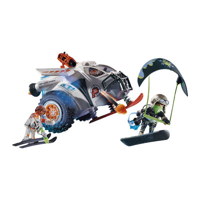 

Конструктор Playmobil Top agents Шпионский снегоход (70231) (10-564127)