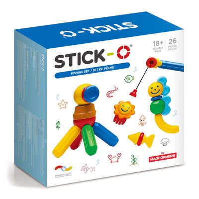 

Магнитный конструктор Stick-O Рыбак 26 элементов (902006) (10-556132)