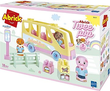 

Конструктор Abrick "Веселые друзья. Школьный автобус" - Ecoiffier (20-747630)