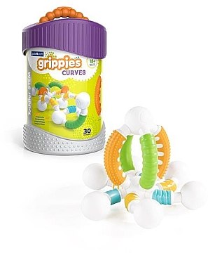

Конструктор Grippies Curves, 30 деталей - Guidecraft (20-866149)