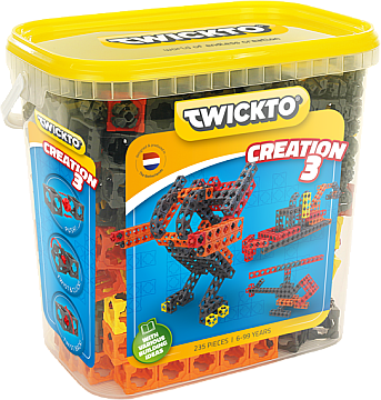 

Конструктор "Creation3", 235 деталей - Twickto (20-648404)