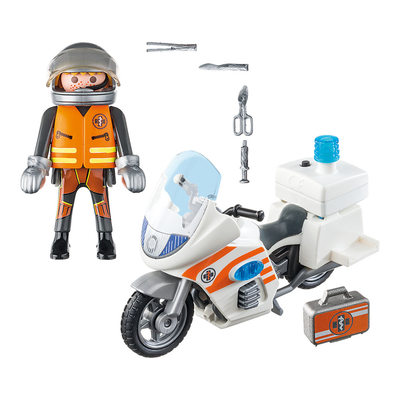 

Конструктор Playmobil City Life Мотоцикл МЧС (70051) (10-561311)