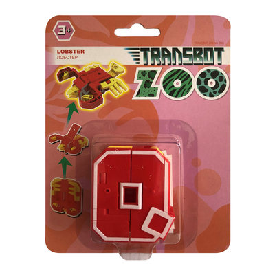 

Игрушка-трансформер Transbot Lingva zoo Лобстер O (T15507/T15507-17) (10-563190)