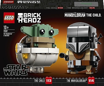 

Конструктор "Мандалорец и малыш", 75317 - LEGO Star Wars (20-917847)